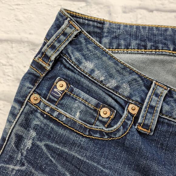 Silver Aiko Distressed Bootcut Jeans size 29 - Picture 11 of 16